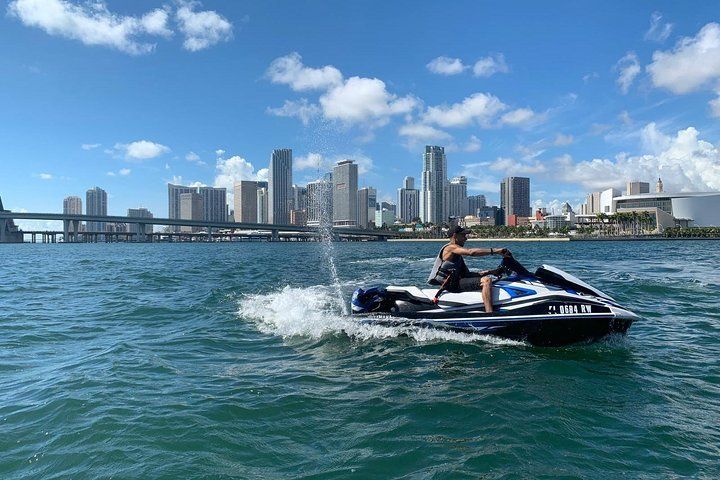 Waterfront Jet Ski excursion on Miami’s waters