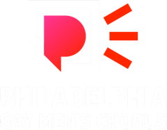 Philadelphia Gay Men's Chorus (PGMC) Logo.