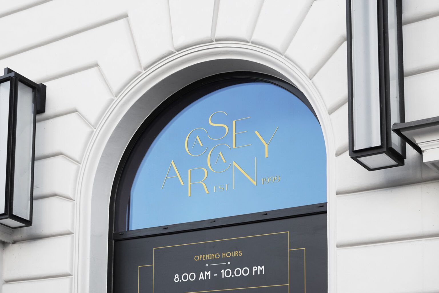 decorazione con scritte adesive personalizzate a milano