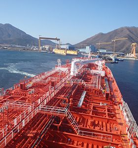 Photo of a tanker