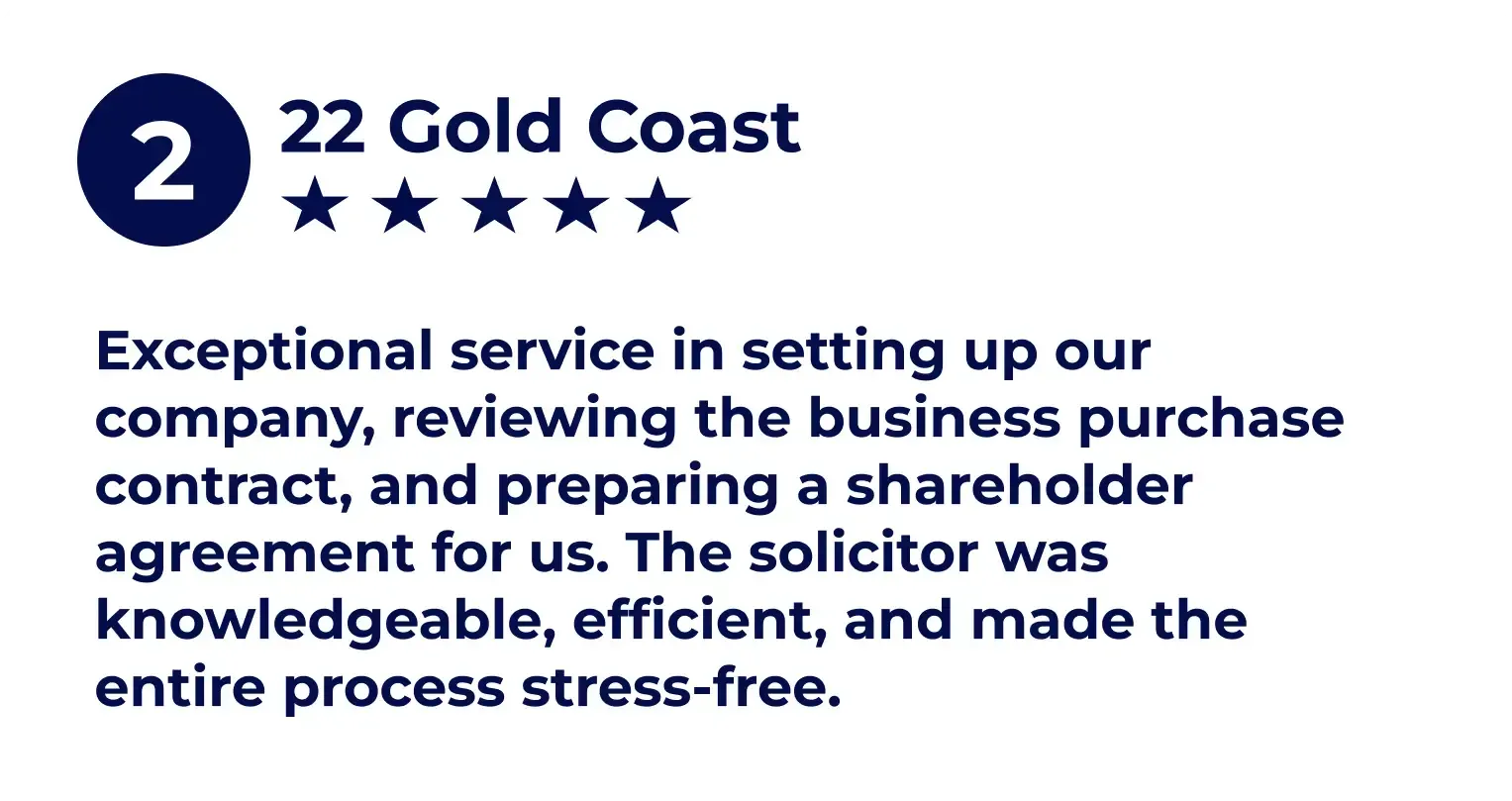 Gold coast excepitional service