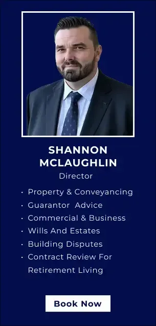 Property & Conveyancing
Guarantor Advice
Commercial & Business
Wills and Estates
Building Disputes