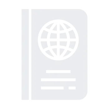 Icon of a passport representing Immigration Law