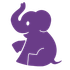 Purple Elephant Logo