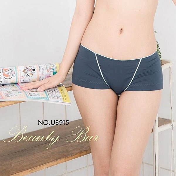 零著感極致無痕素雅中低腰內褲 (MIT台灣製) 【小百合】U3951