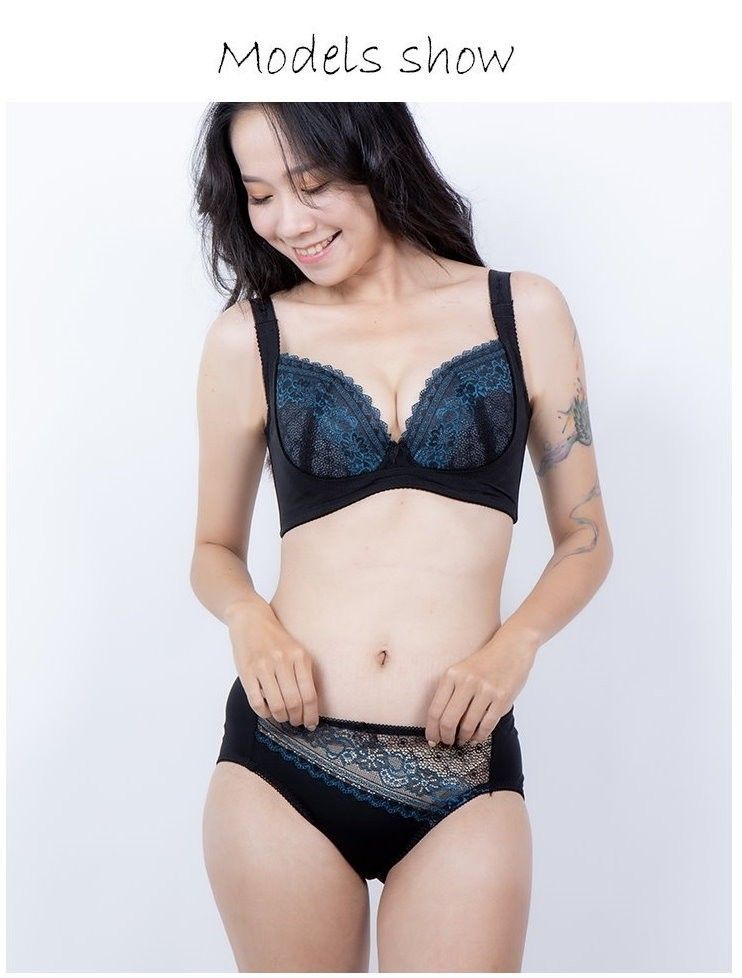 魅惑高拉提收副乳寬肩帶內衣｜C-G大罩杯 側收集中鎖脂 (台灣製) 【小百合美學】81225
