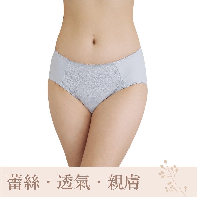 透氣快乾舒適包臀純色低腰三角內褲 (台灣製) 【小百合】U81863