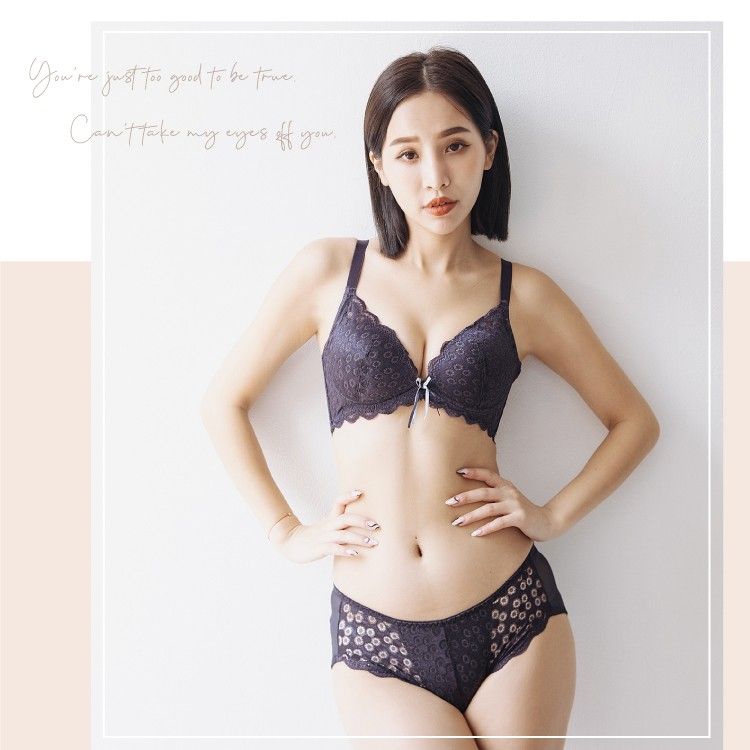 優雅浪漫蕾絲透氣吸汗三角內褲 (台灣製) 【小百合】U81108