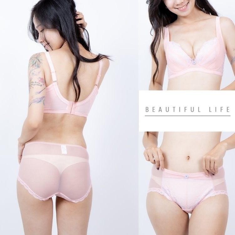 優雅女神薄紗親膚無痕內褲｜舒適柔軟貼身無感 (台灣製) 【小百合美學】U829993