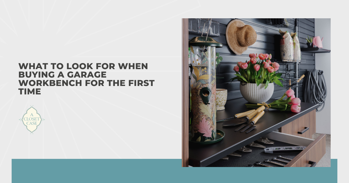 What to Look for When Buying a Garage Workbench for the First Time
