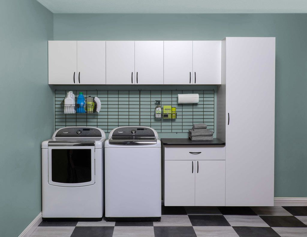 Custom Laundry Room Cabinets