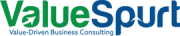 Logo of ValueSpurt, with green 