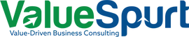 Logo of ValueSpurt, with green