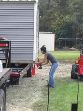 Portable Shed Moving — Denham Springs, LA — TIC’s Shed Moving Service LLC