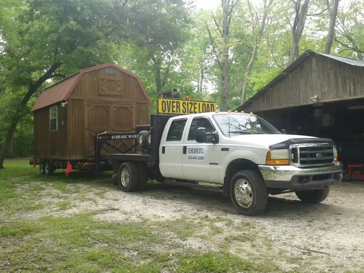 Brown Shed Moving — Denham Springs, LA — TIC’s Shed Moving Service LLC