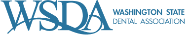 The logo for the washington state dental association