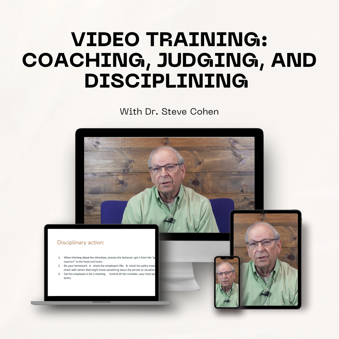 Video Training: Coaching, Judging, and Disciplining with Dr. Steve Cohen