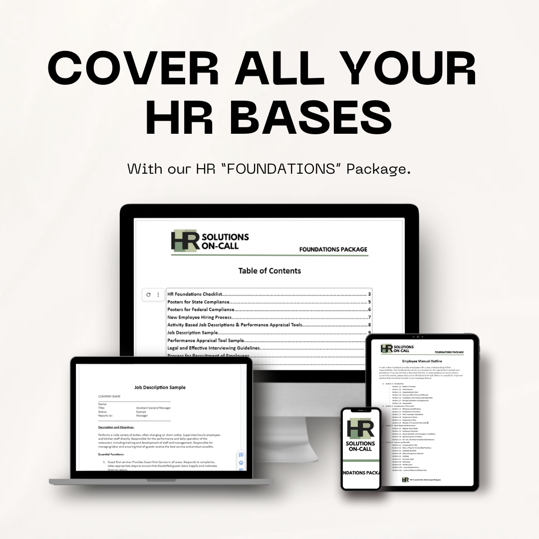 The HR Foundations Package