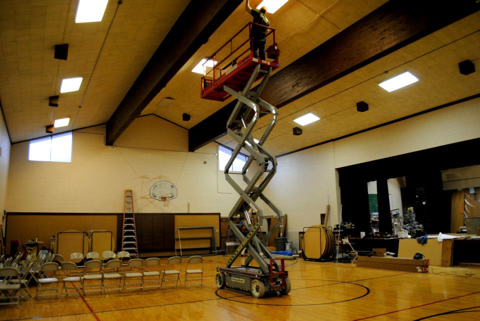 Ceiling lights installation — Saint Louis, MO — Southwestern Electric Company Inc.