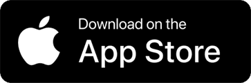 Apple App Store download badge on a black background with white Apple logo and text