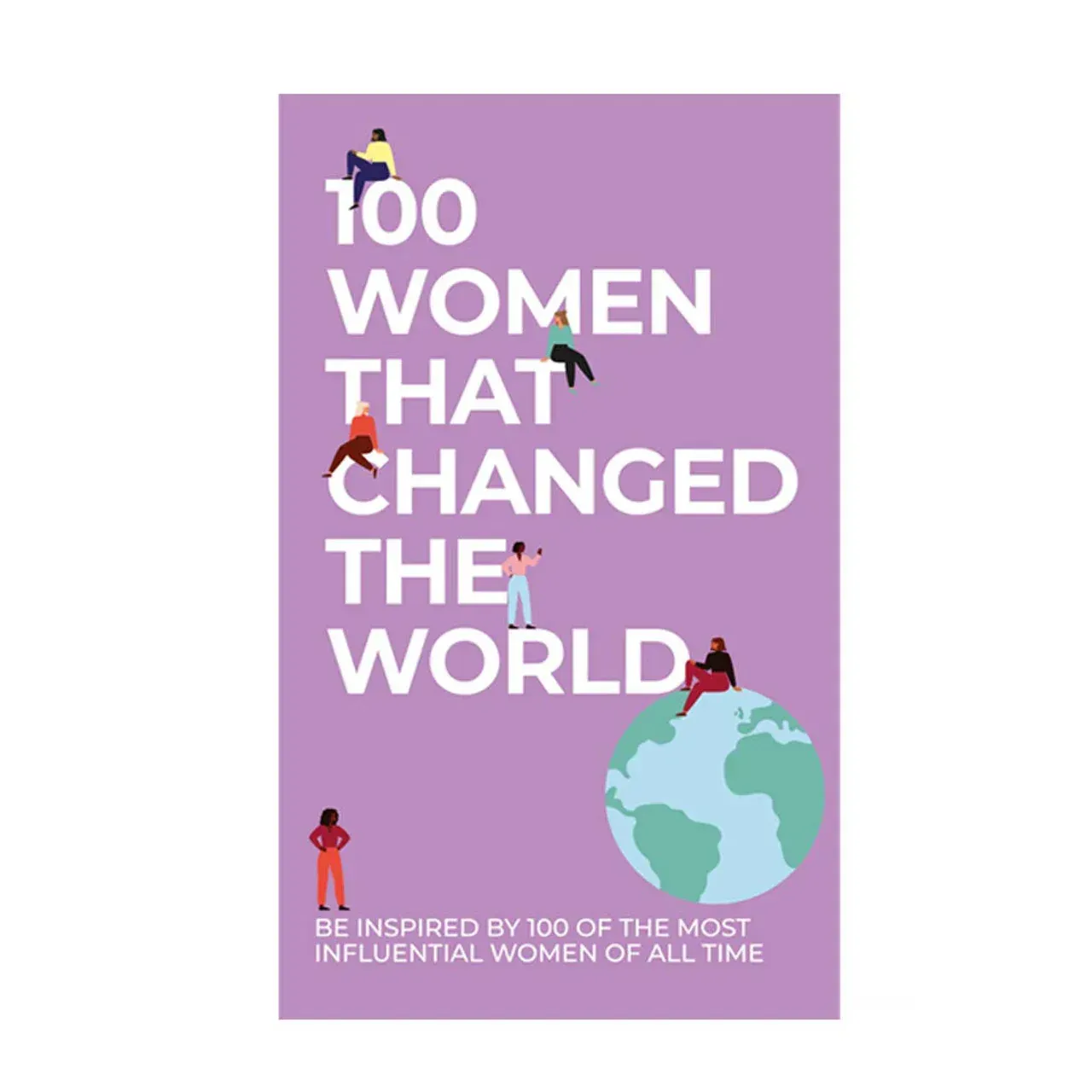 A book titled 100 women that changed the world