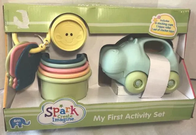 A box of spark create imagine my first activity set
