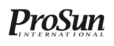 ProSun International logo in black text on a white background