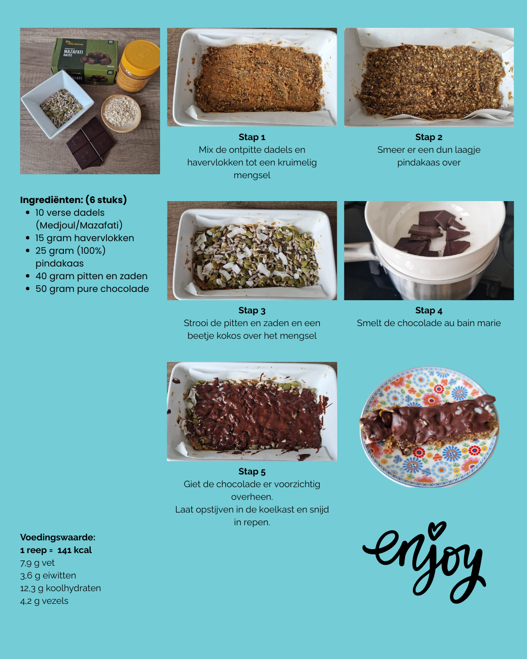 Dadelreep recept