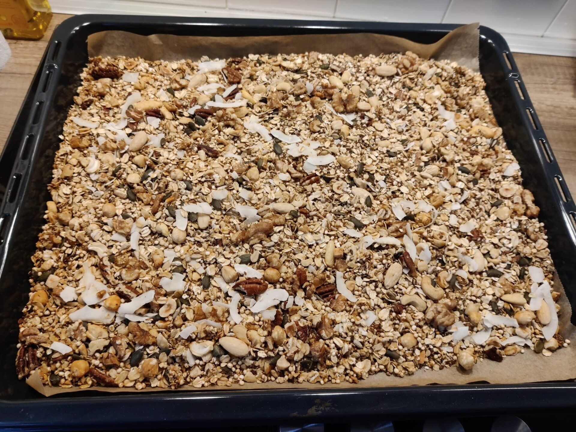 zelfgemaakte granola past in een gezond voedingspatroon