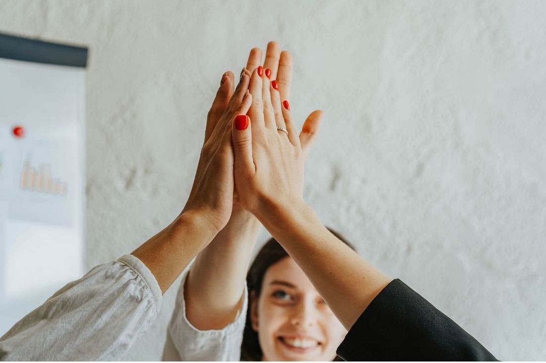 high five samen groepspower