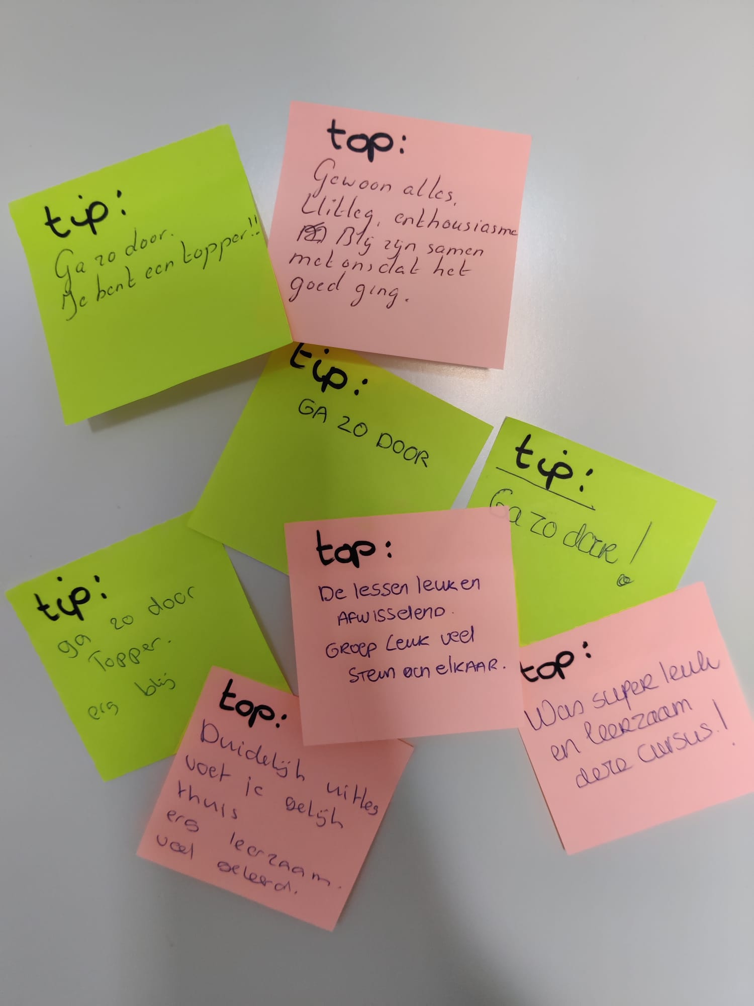 Feedback post its