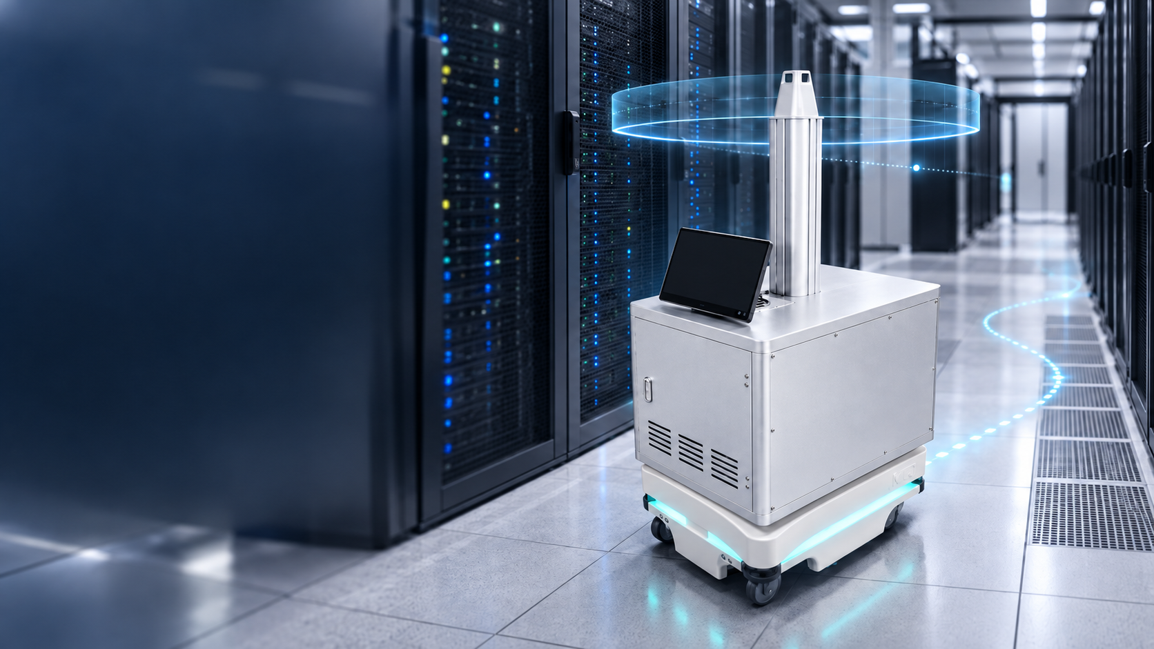 data center with Cupola360 panaramic vision