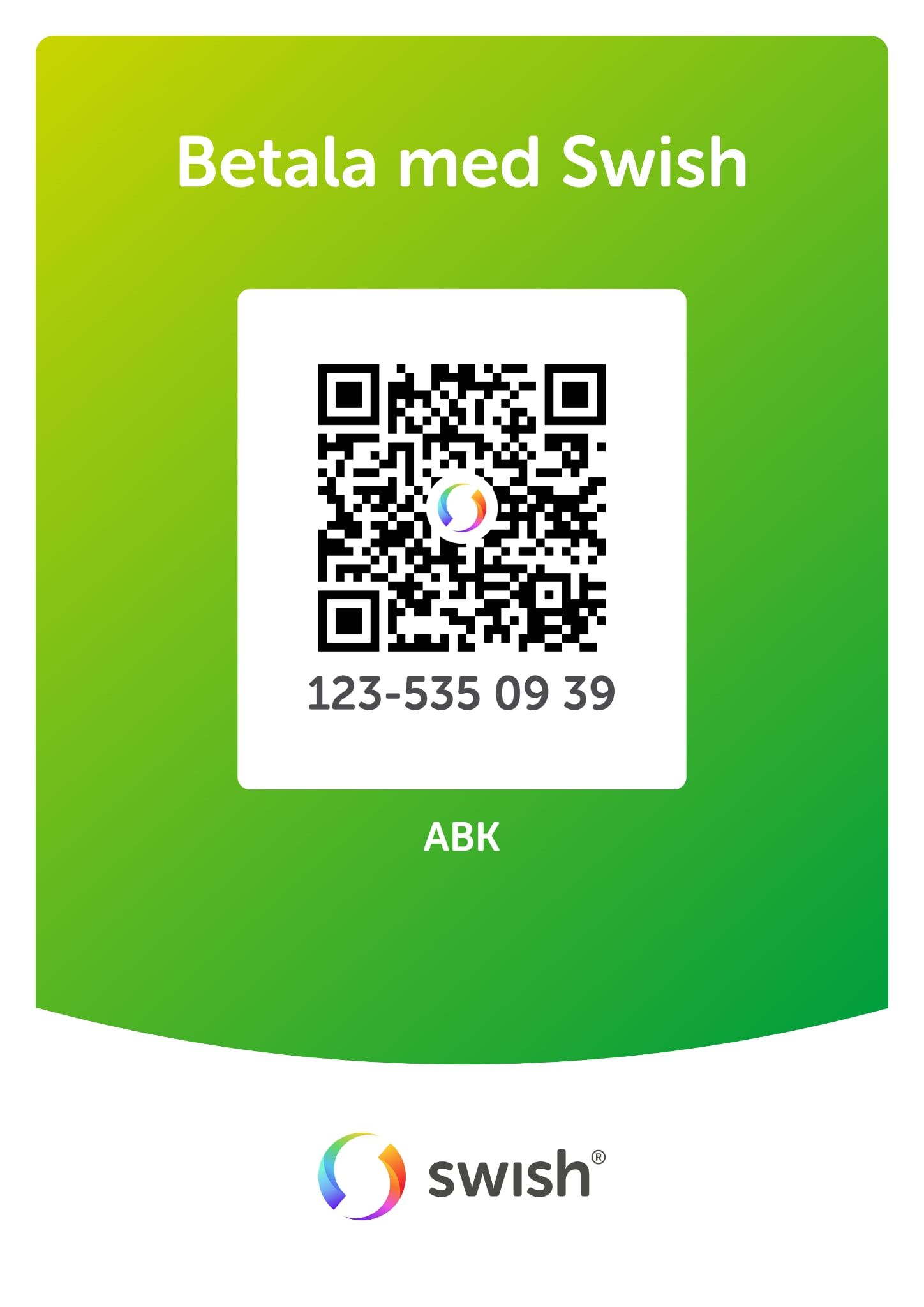 Swish QR-kod