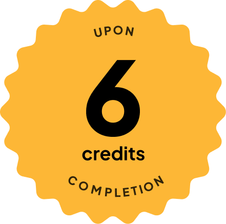 Badge: 4 Credits Upon Completion