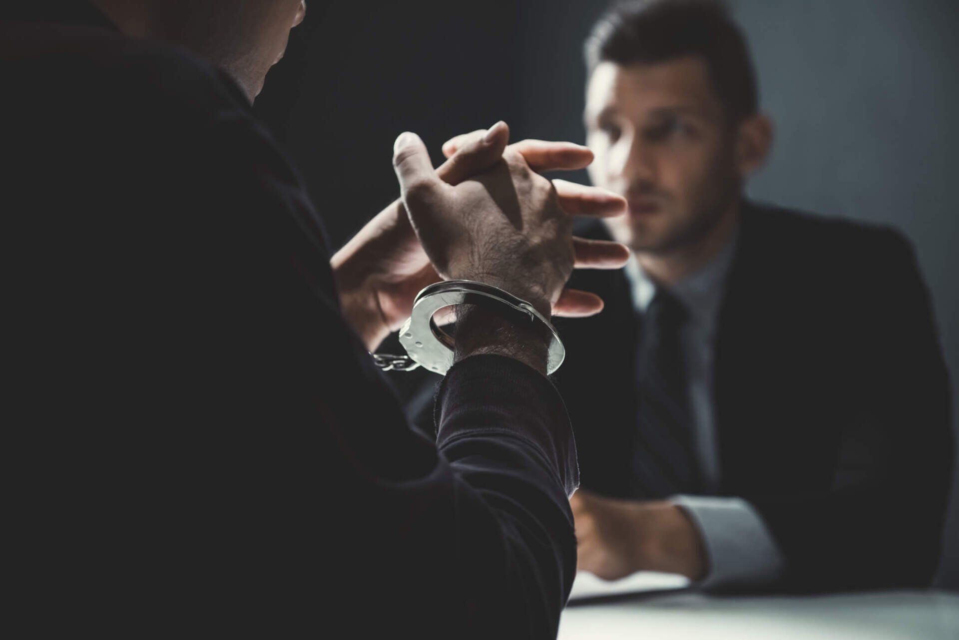 Criminal Man with Handcuffs — Gadsden, AL — DR Phillips Law Firm