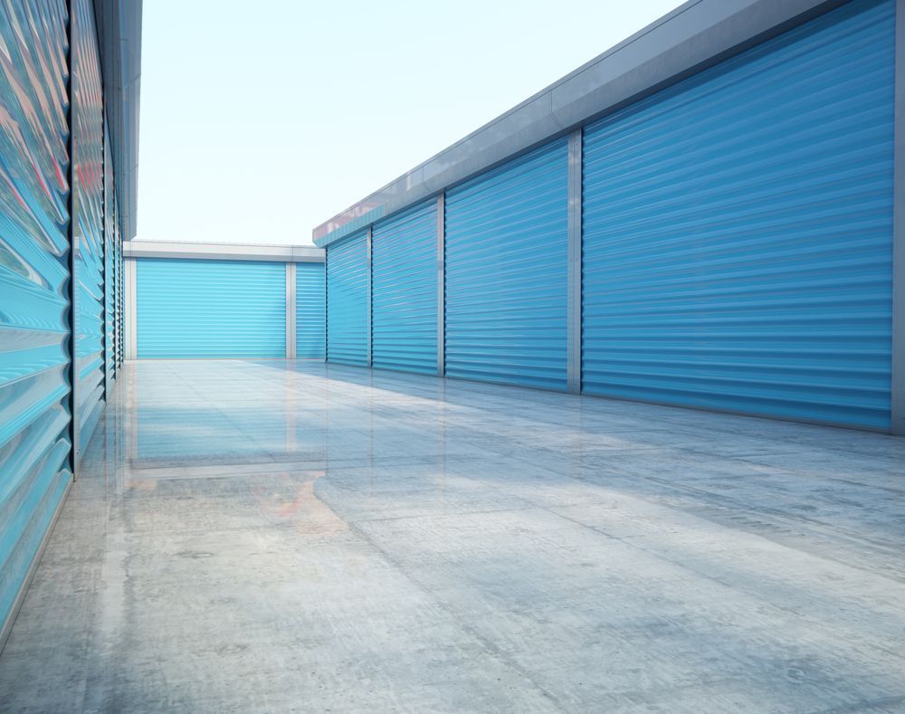 Blue Storage Units — Tableland Self Storage In Atherton, QLD