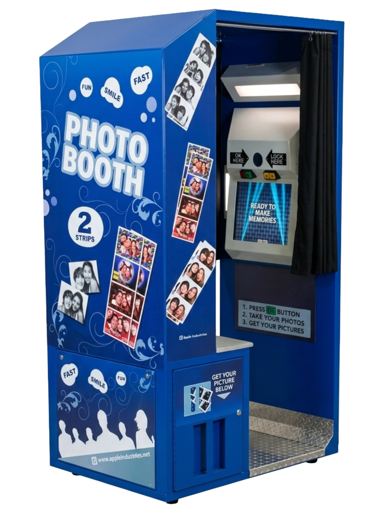 Classic Traditional Enclosed Photo Booth Rental New York City Bronx Manhattan Bronx Queens Long Island Nassau County