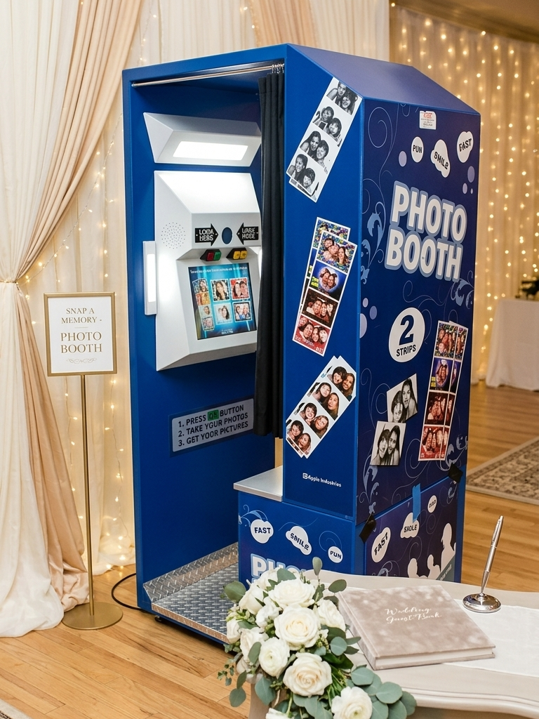 Classic Traditional Enclosed Photo Booth Rental New York City Bronx Manhattan Bronx Queens Long Island Nassau County