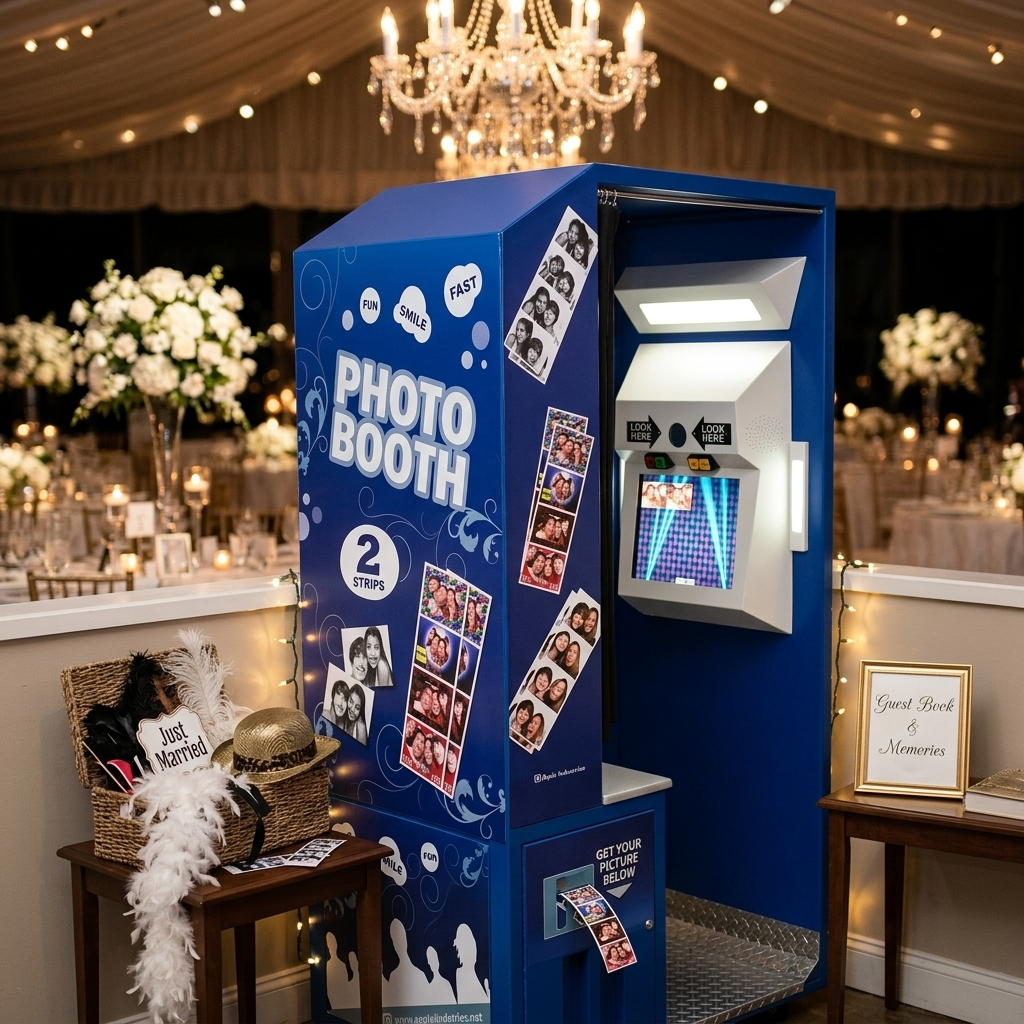 Classic Traditional Enclosed Photo Booth Rental New York City Bronx Manhattan Bronx Queens Long Island Nassau County