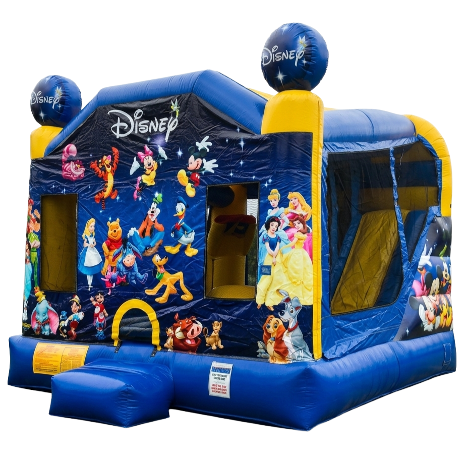 Disney 3 in 1 Interior Slide Bounce House