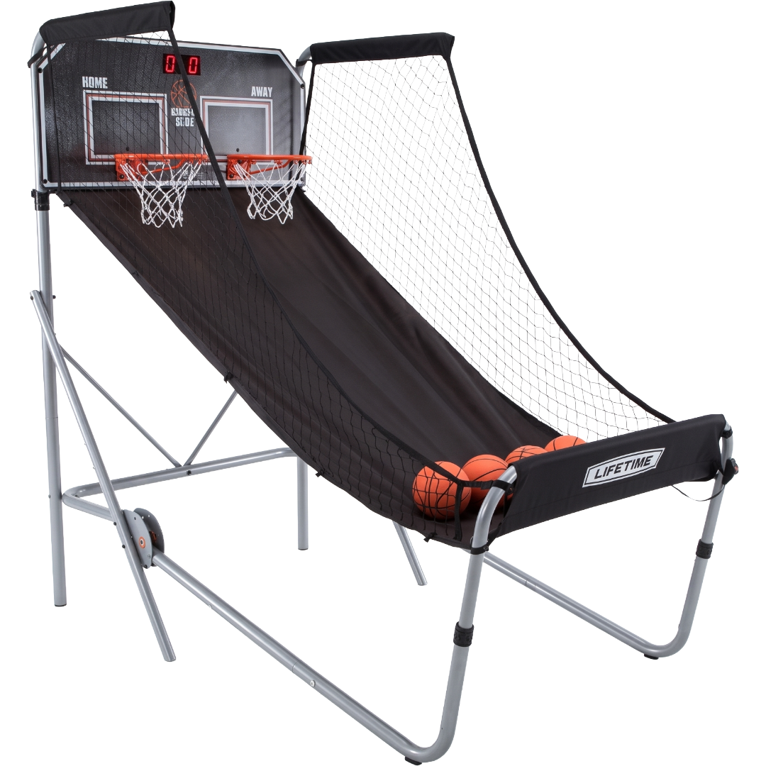 Double-Shot Dual-Shot 2-Player 2-Hoop Pop-a-Shot Hoop Shot Basketball Sports Game w Electronic Scoreboard Rental New York City Bronx Manhattan Bronx Queens Long Island Nassau County