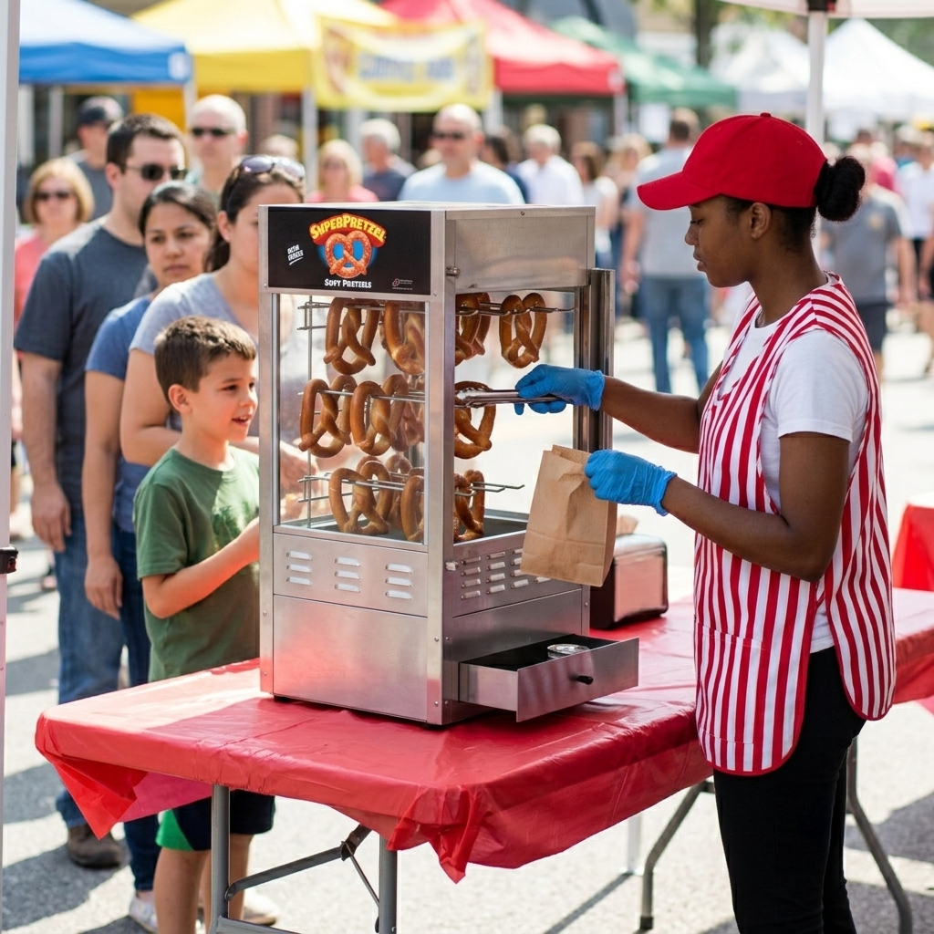 Pretzel Warmer Machine Rental New York City Bronx Manhattan Bronx Queens Long Island Nassau County