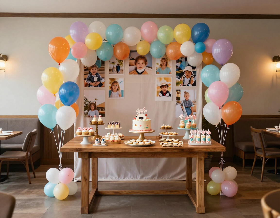 Decoración temática para cumpleaños infantil