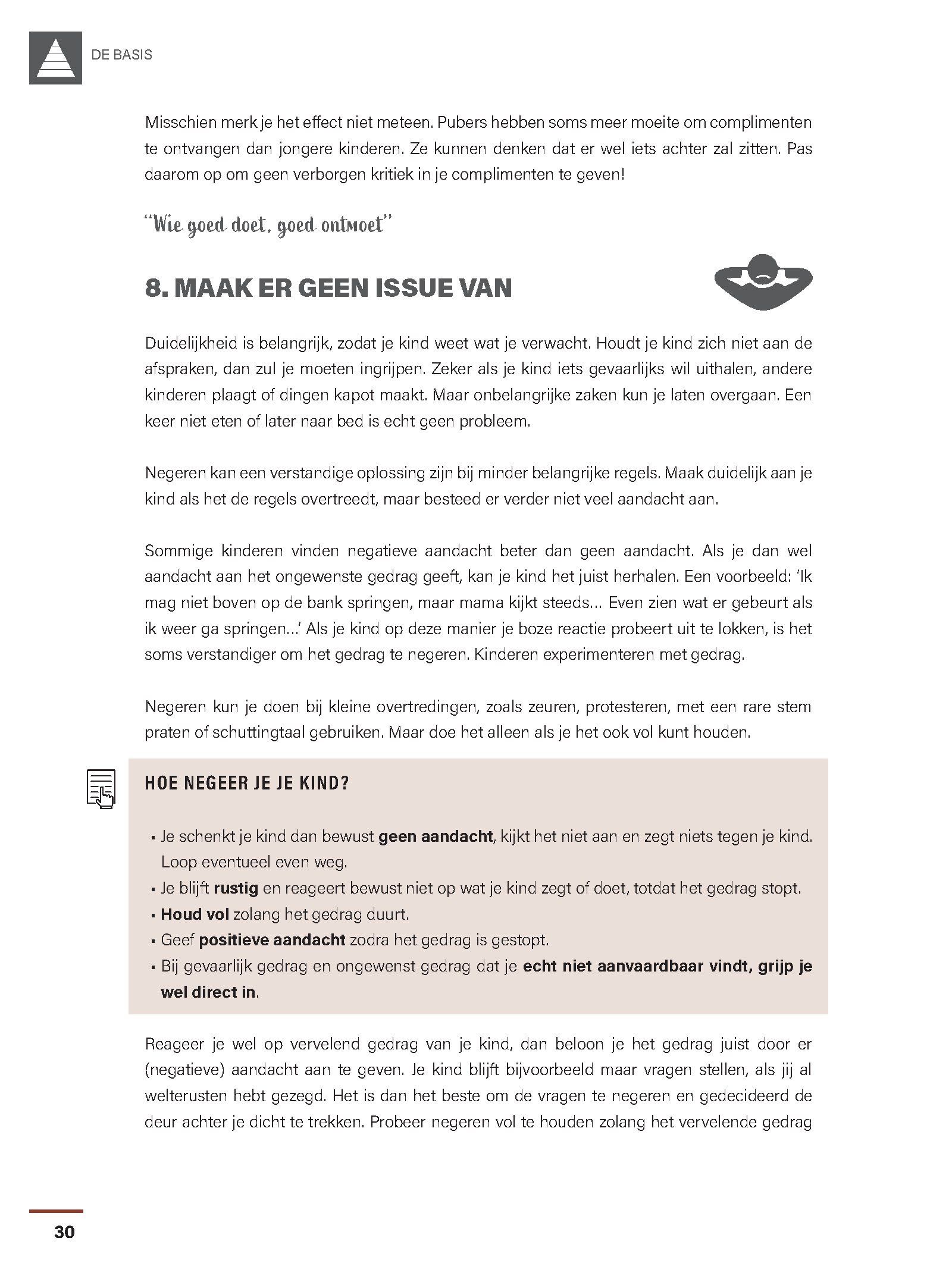 Voorbeeldpagina Handleiding