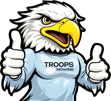 Mascot doing two thumbs-up.