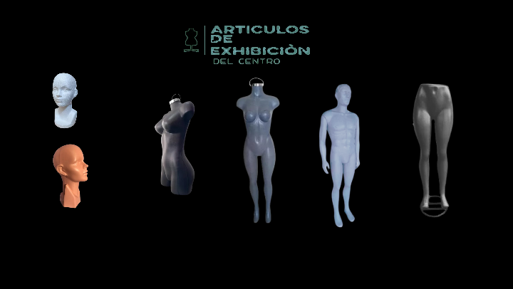 ARTÍCULOS DE EXHIBICIÓN DEL CENTRO 