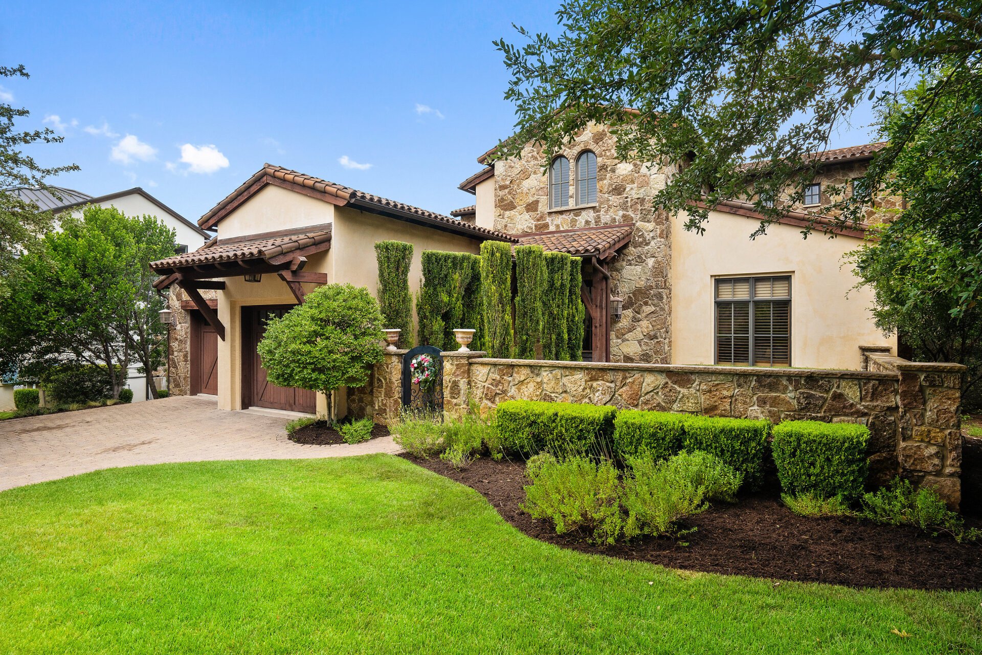 Luxury Home Community Hillside Spanish Oaks Austin TX