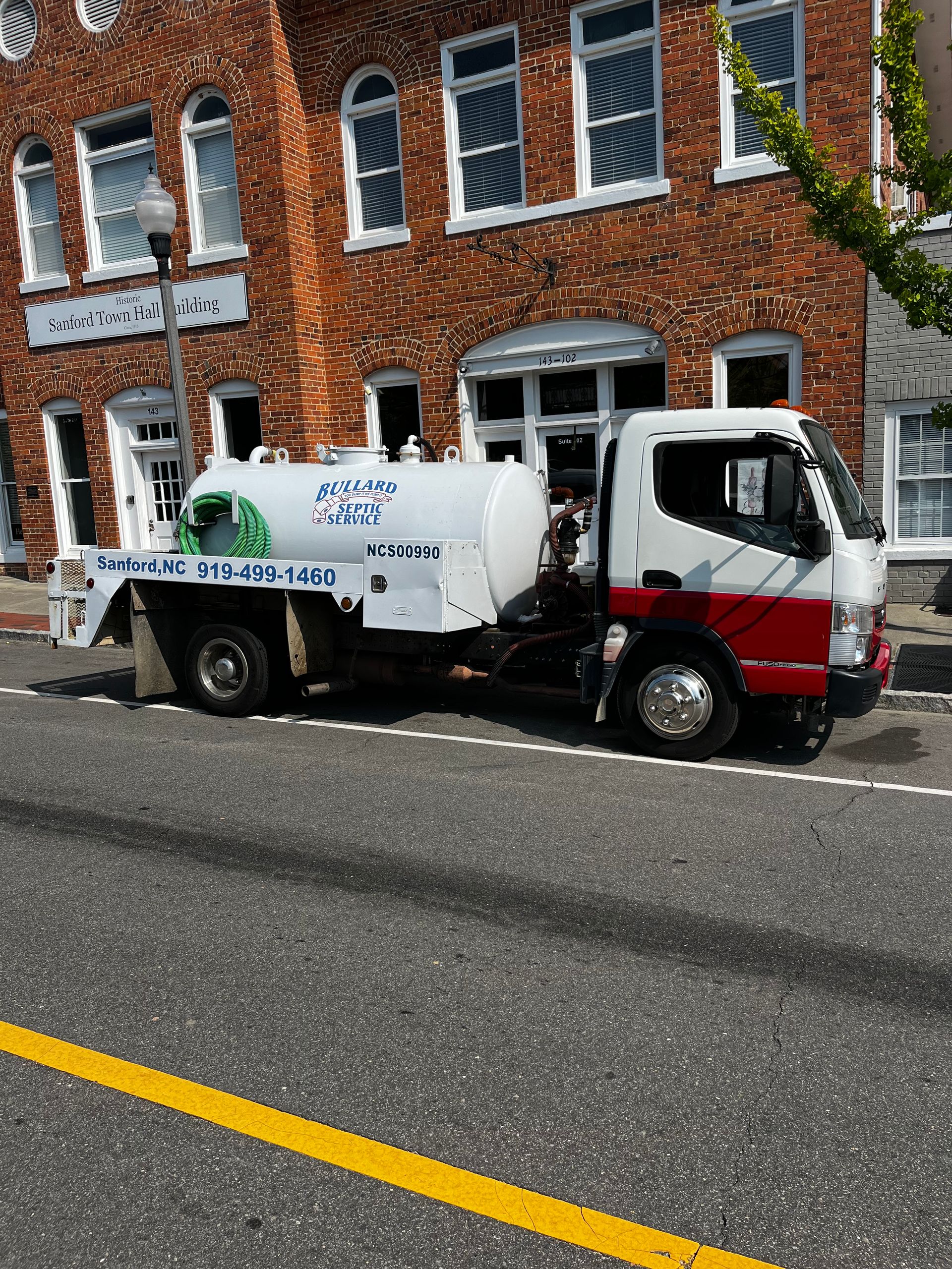 Grease Pumping Sanford, NC Bullard Septic Service