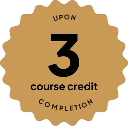 Badge: 4 Credits Upon Completion