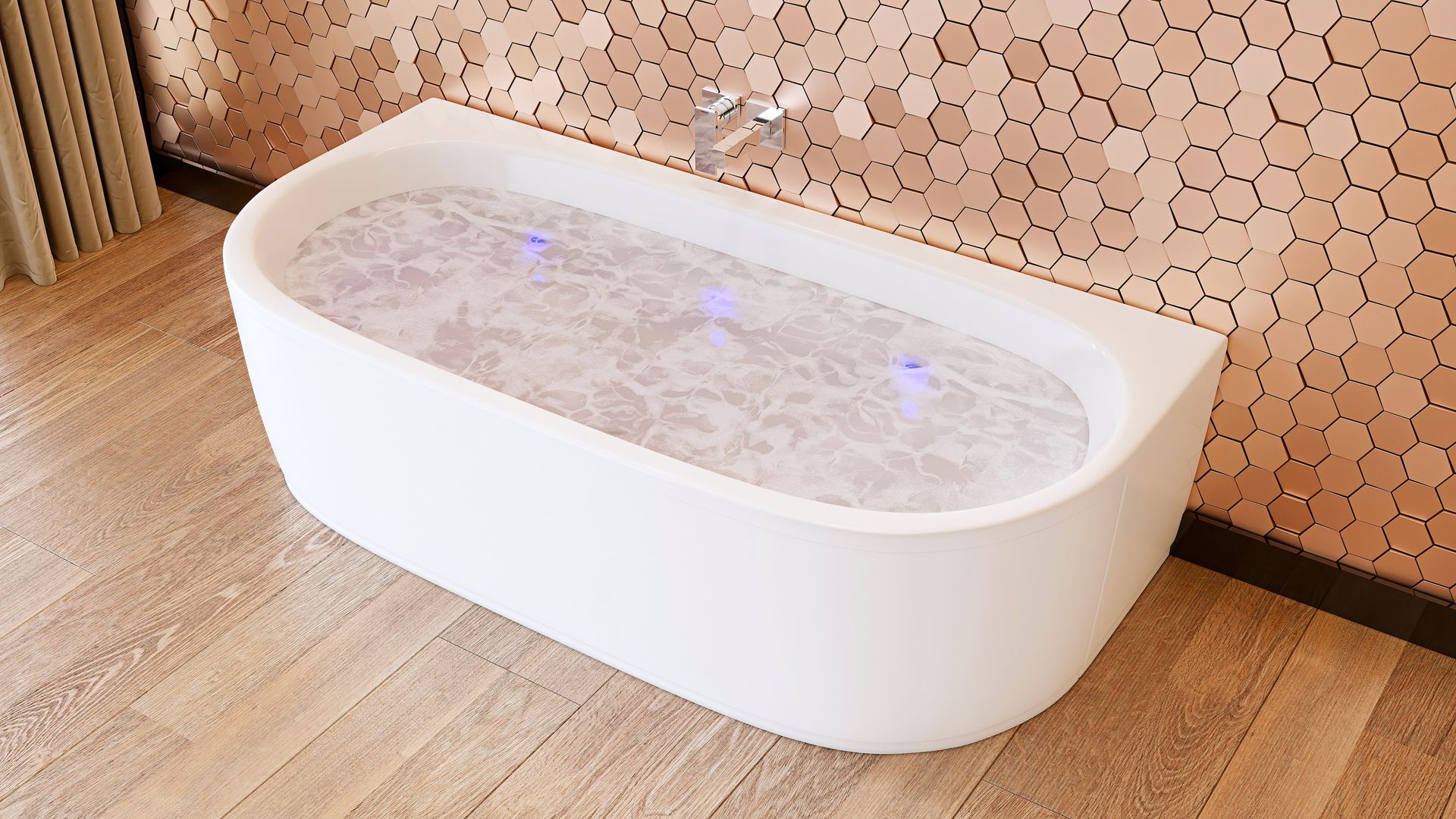 4 gammes de baignoires Balnéo Thermocryl à équiper de systèmes Balnéo